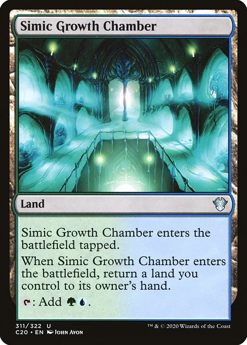 Simic Growth Chamber · Commander 2020 311/322