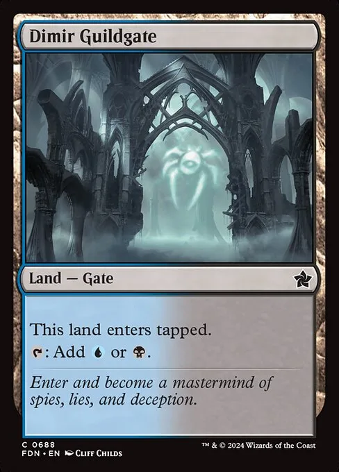 Dimir Guildgate · Foundations 688/771