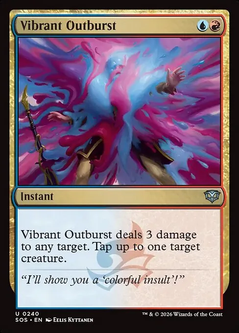 Vibrant Outburst · Secrets of Strixhaven 240/368