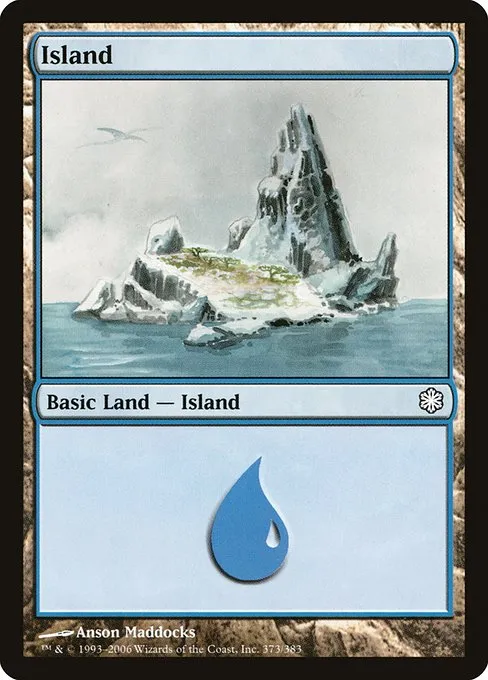Island · Coldsnap Theme Decks 373/62