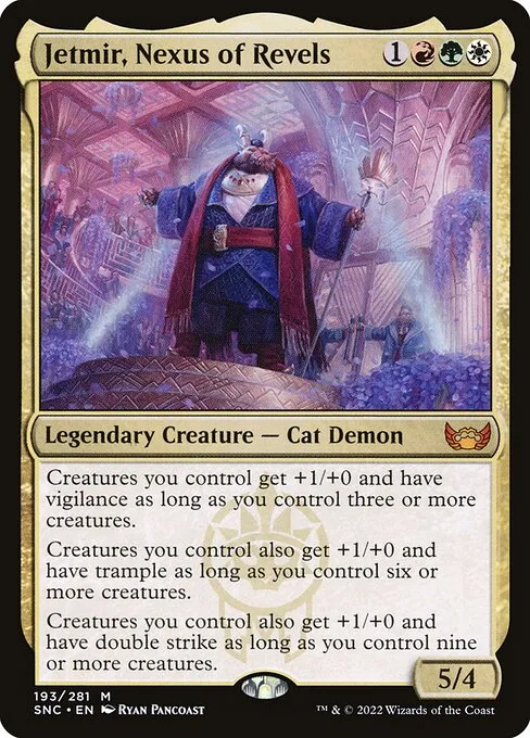 Jetmir, Nexus of Revels · Streets of New Capenna 193/513