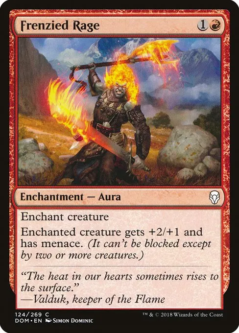 Frenzied Rage · Dominaria 124/280