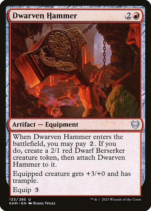 Dwarven Hammer · Kaldheim 133/425