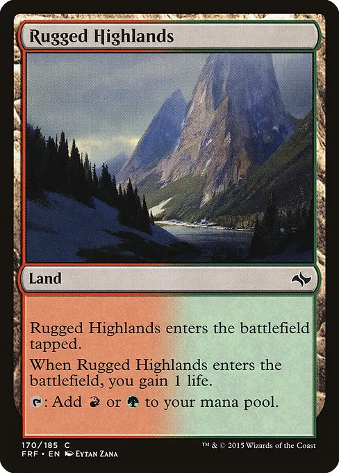 Rugged Highlands · Fate Reforged 170/191