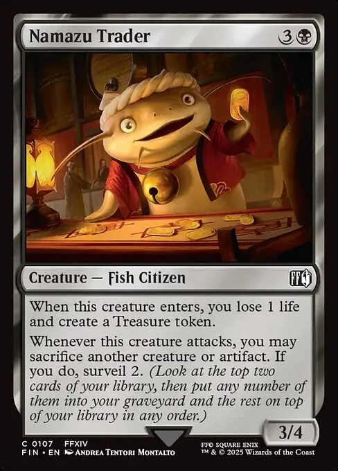 Namazu Trader · Final Fantasy 107/599