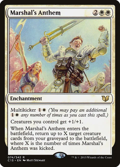 Marshal's Anthem · Commander 2015 74/342