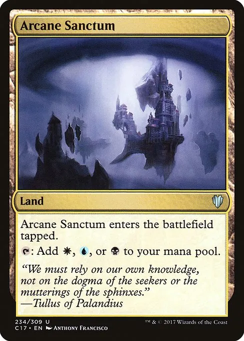 Arcane Sanctum · Commander 2017 234/309