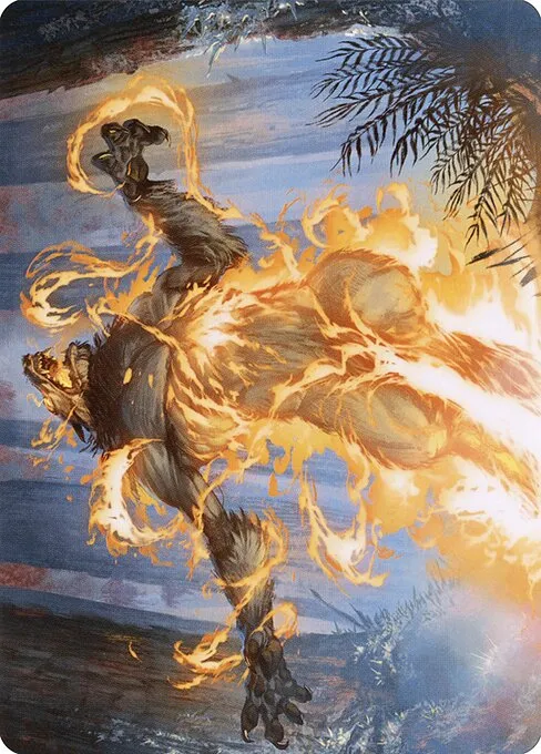 Burn the Accursed // Burn the Accursed · Midnight Hunt Art Series 42/81