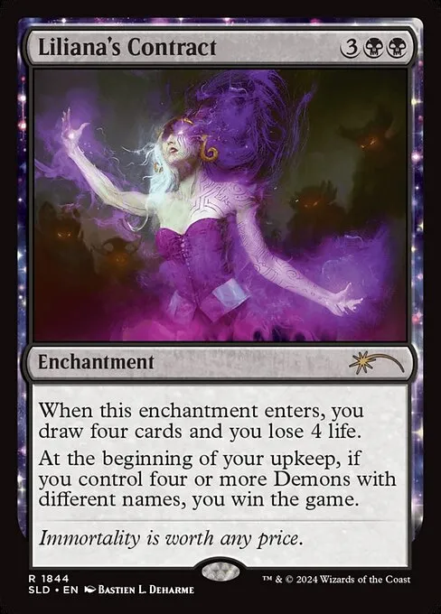 Liliana's Contract · Secret Lair Drop 1844/2547