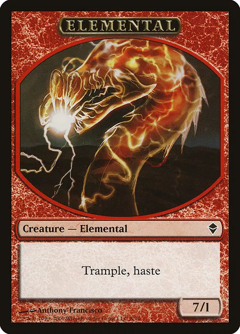 Elemental · Zendikar Tokens 8/11