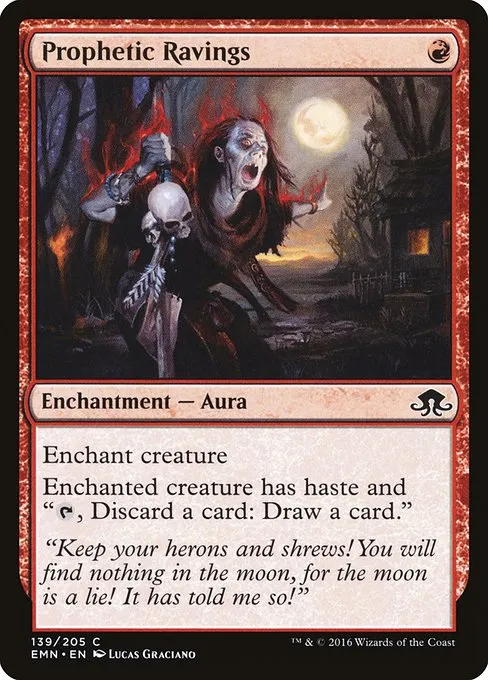 Prophetic Ravings · Eldritch Moon 139/208