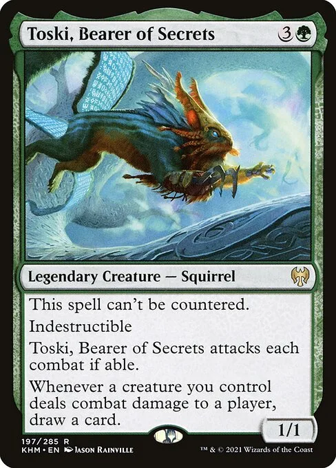 Toski, Bearer of Secrets · Kaldheim 197/425