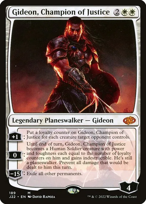 Gideon, Champion of Justice · Jumpstart 2022 189/835