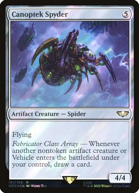 Canoptek Spyder · Warhammer 40,000 Commander 151★/617