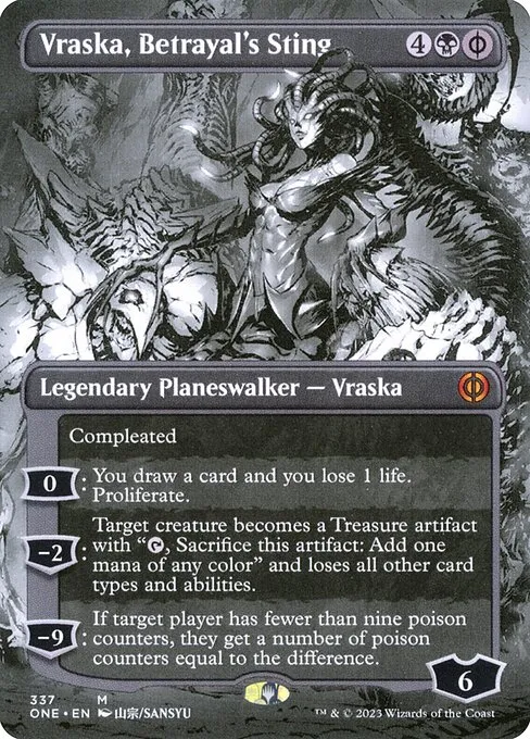 Vraska, Betrayal's Sting · Phyrexia: All Will Be One 337/479