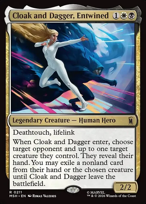 Cloak and Dagger, Entwined · Marvel Super Heroes 211/24