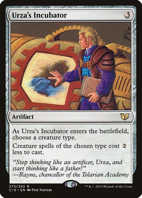 Urza's Incubator · Commander 2015 273/342