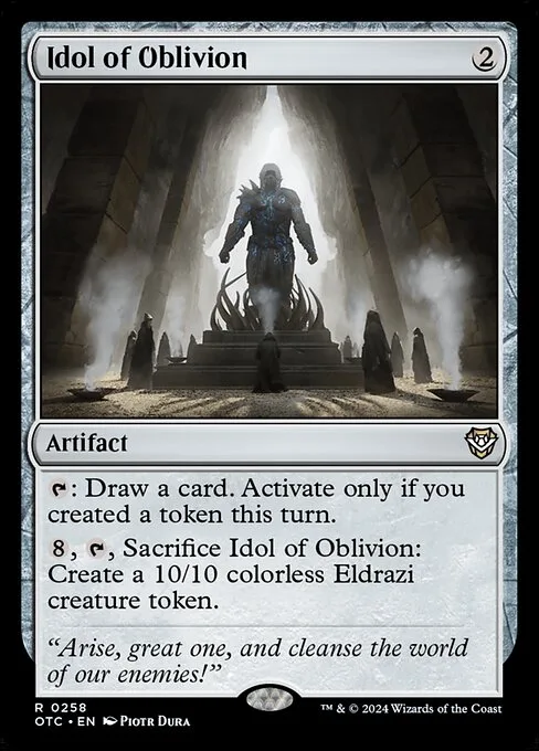 Idol of Oblivion · Outlaws of Thunder Junction Commander 258/342