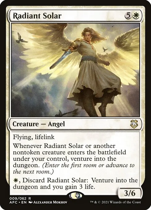 Radiant Solar · Forgotten Realms Commander 9/331