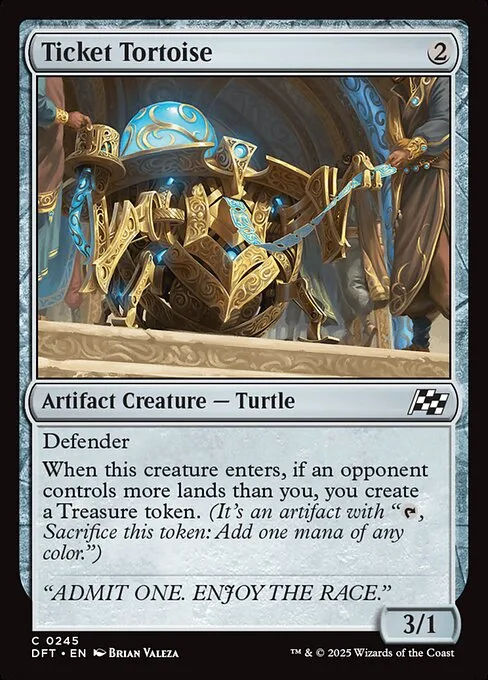 Ticket Tortoise · Aetherdrift 245/553