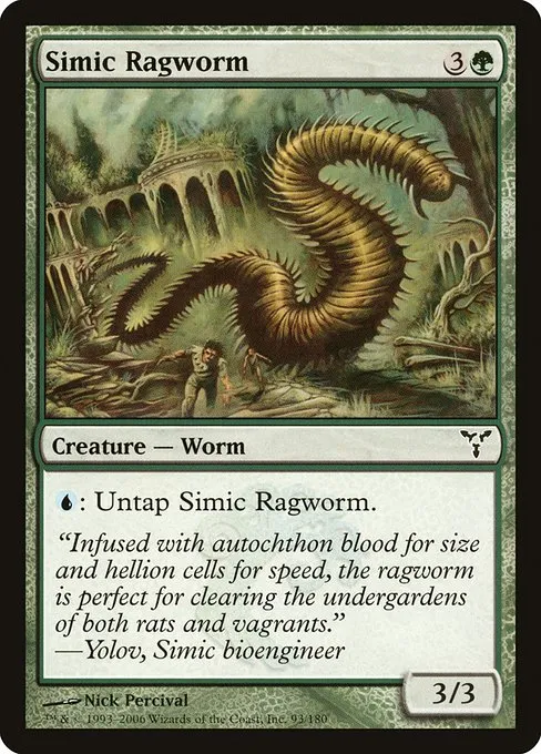 Simic Ragworm · Dissension 93/180