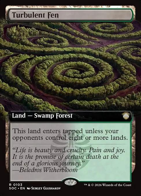 Turbulent Fen · Secrets of Strixhaven Commander 103/426