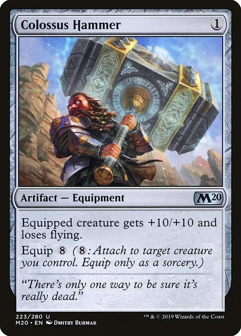 Colossus Hammer · Core Set 2020 223/346