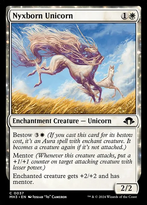 Nyxborn Unicorn · Modern Horizons 3 37/528