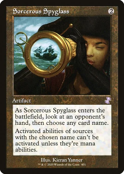 Sorcerous Spyglass · Time Spiral Remastered 401/411
