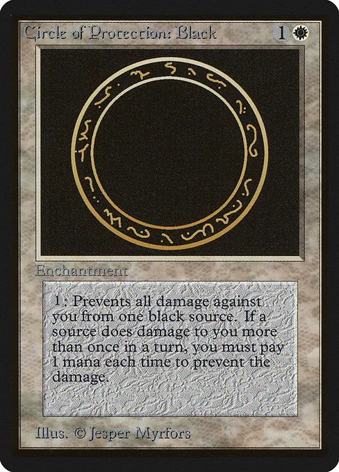 Circle of Protection: Black · Limited Edition Beta 10/302