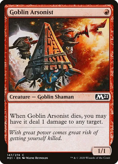 Goblin Arsonist · Core Set 2021 147/397