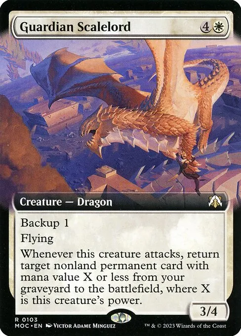 Guardian Scalelord · March of the Machine Commander 103/450