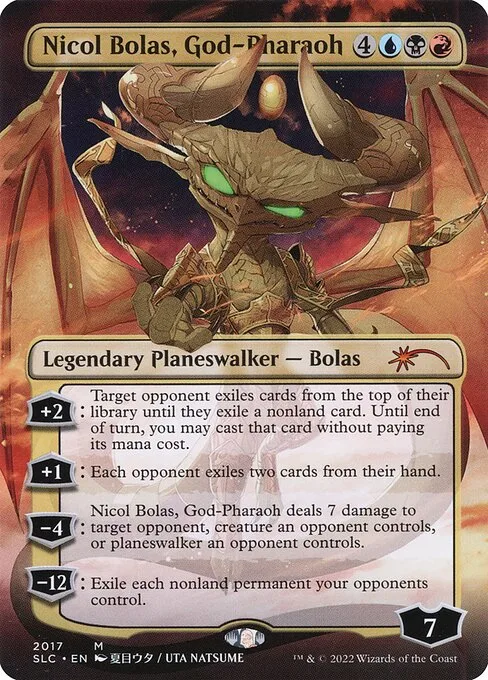 Nicol Bolas, God-Pharaoh · Secret Lair Countdown 2017/84