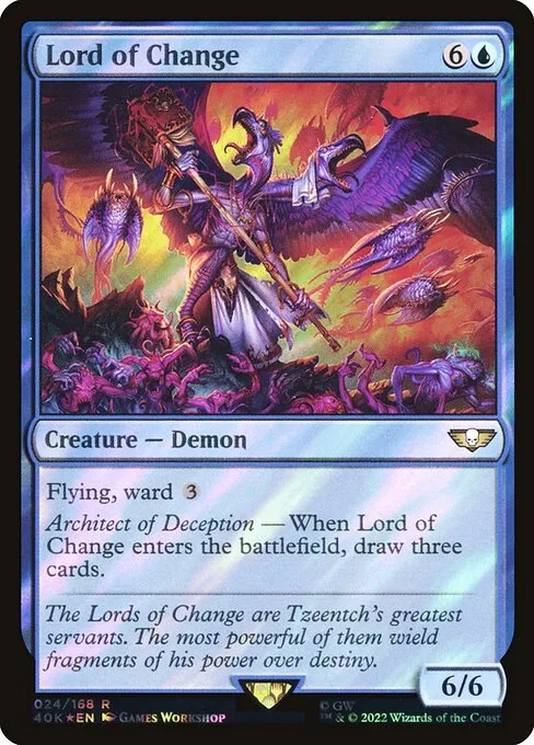 Lord of Change · Warhammer 40,000 Commander 24★/617