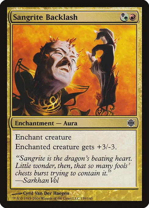 Sangrite Backlash · Alara Reborn 139/145