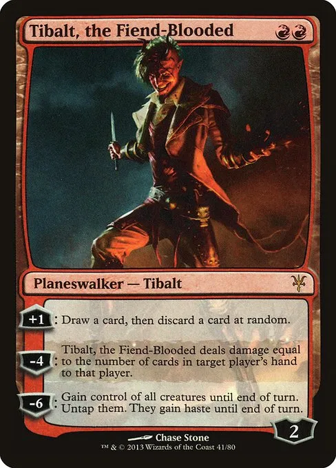 Tibalt, the Fiend-Blooded · Duel Decks: Sorin vs. Tibalt 41/80