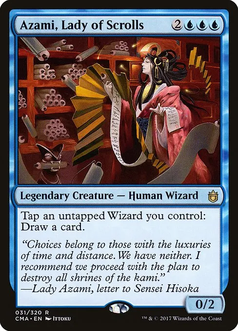 Azami, Lady of Scrolls · Commander Anthology 31/320
