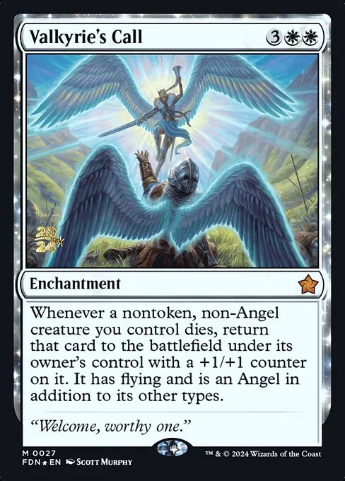 Valkyrie's Call · Foundations Promos 27s/106
