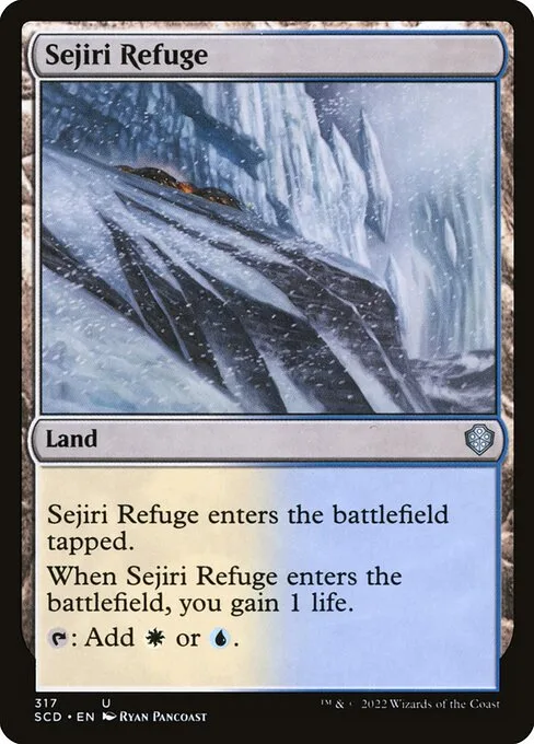 Sejiri Refuge · Starter Commander Decks 317/352