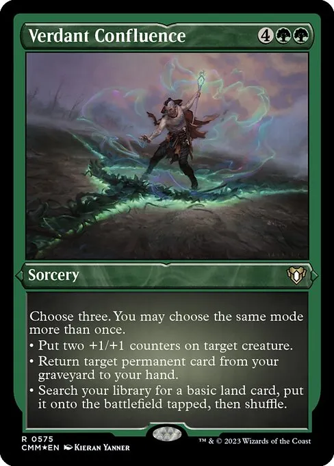 Verdant Confluence · Commander Masters 575/1067