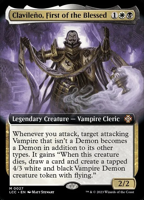 Clavileño, First of the Blessed · The Lost Caverns of Ixalan Commander 27/370