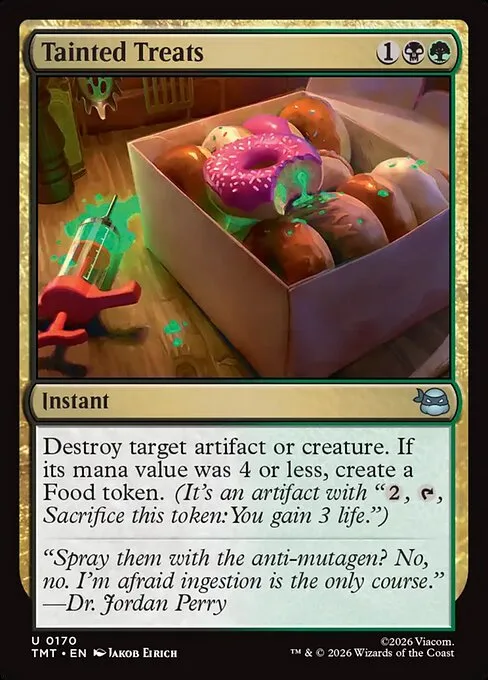 Tainted Treats · Teenage Mutant Ninja Turtles 170/320