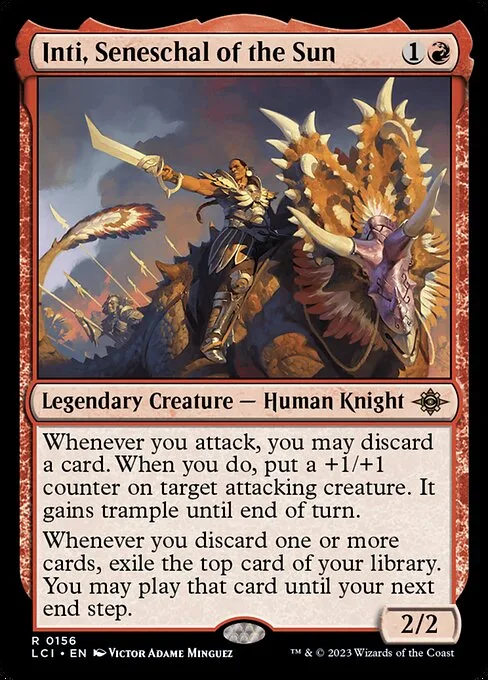Inti, Seneschal of the Sun · The Lost Caverns of Ixalan 156/416