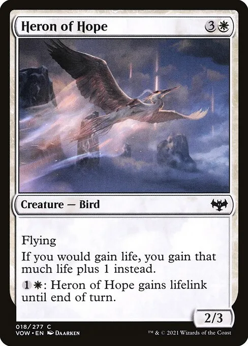 Heron of Hope · Innistrad: Crimson Vow 18/423