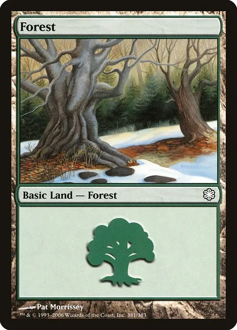 Forest · Coldsnap Theme Decks 381/62