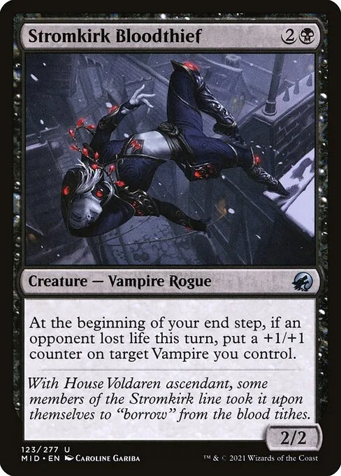 Stromkirk Bloodthief · Innistrad: Midnight Hunt 123/399