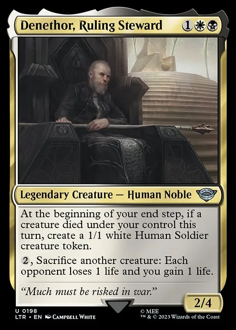 Denethor, Ruling Steward · The Lord of the Rings: Tales of Middle-earth 198/856