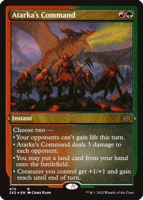 Atarka's Command · Double Masters 2022 475/579