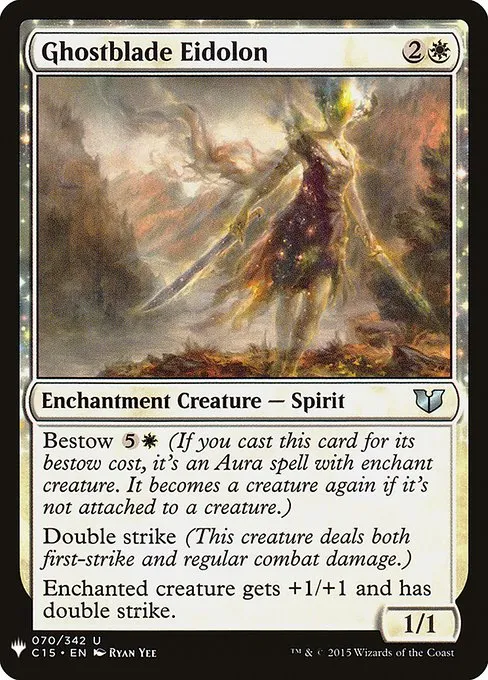 Ghostblade Eidolon · The List C15-70/5050