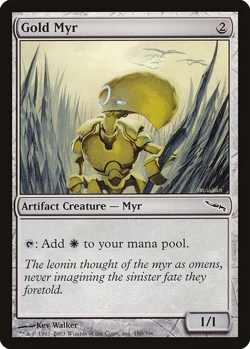 Gold Myr · Mirrodin 180/306